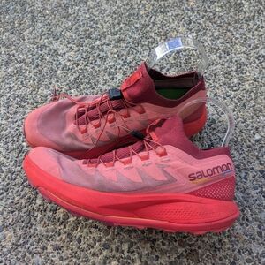 Salomon Pulsar Trail Pro Trail Running Shoes Red Pink